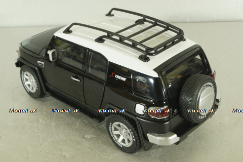 Toyota FJ Cruiser 2008, black, C4172, CHE ZHI 1:24
