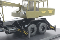 КРАЗ-257 КС-4561 Автокран, SSM1394, SSM 1:43