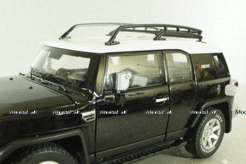 Toyota FJ Cruiser 2008, black, C4172, CHE ZHI 1:24