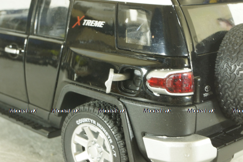 Toyota FJ Cruiser 2008, black, C4172, CHE ZHI 1:24
