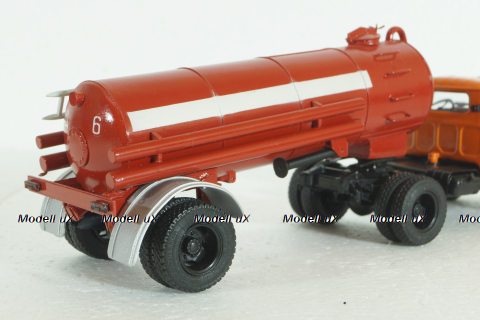 Полуприцеп ТЦ-15 АЦ-6, пожарный, Modellux 1:43