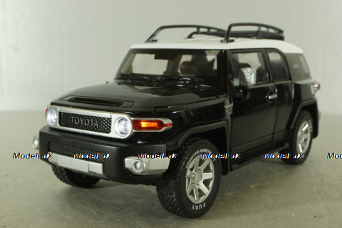 Toyota FJ Cruiser 2008, black, C4172, CHE ZHI 1:24