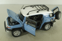 Toyota FJ Cruiser 2008, blue, C4172, CHE ZHI 1:24