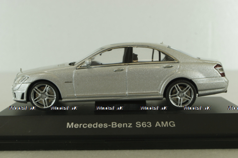 Mercedes S 63 AMG (W221) 2008, silver, B66962384, Autoart 1:43