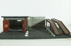 Диорама Гараж c эстакадой , Modellux 1:43