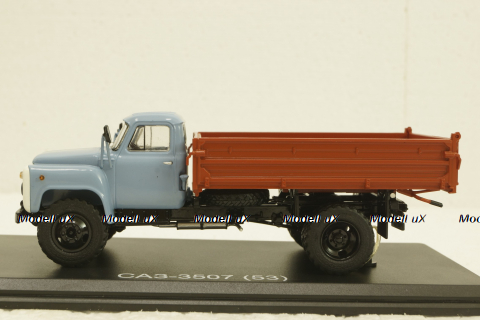 Газ-53 Саз-3507, синий/красный, SSM1339, SSM 1:43