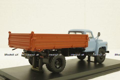 Газ-53 Саз-3507, синий/красный, SSM1339, SSM 1:43