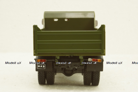 Маз-5551 самосвал, красн/зел, Автолегенды СССР №31, Грузовики, 1:43