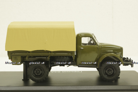 Газ-63А с лебедкой тентом, SSM1435, SSM 1:43