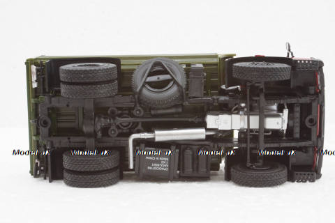 Маз-5551 самосвал, красн/зел, Автолегенды СССР №31, Грузовики, 1:43