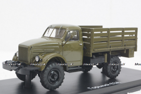 Газ-63А с лебедкой тентом, SSM1435, SSM 1:43