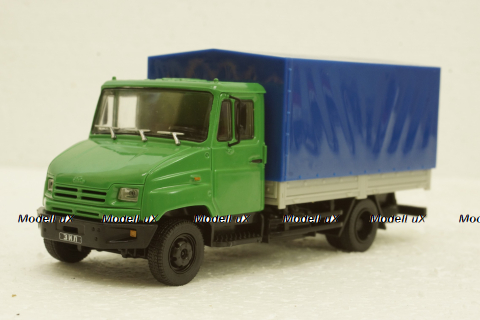 Зил-5301БО Бычок бортовой с тент, Автолегенды СССР, Грузовики, 1:43