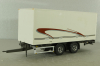 Volvo Central Axle Trailer, white, 2-х осный прицеп, 13031, Motorart 1:43