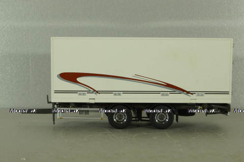 Volvo Central Axle Trailer, white, 2-х осный прицеп, 13031, Motorart 1:43