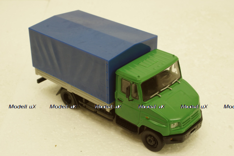 Зил-5301БО Бычок бортовой с тент, Автолегенды СССР, Грузовики, 1:43