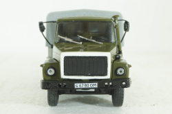 Газ-3309, зеленый/серый, Наши Грузовики 1:43 (конверсия)