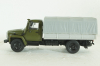 Газ-3309, зеленый/серый, Наши Грузовики 1:43 (конверсия)