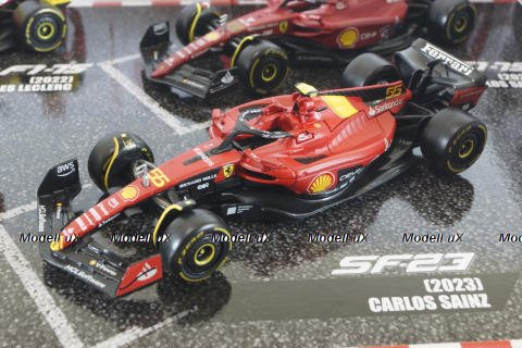 Ferrari F1 SET, Ferrari F1-75/SF-23, Leclerc/Sainz F1 Набор болидов Mercedes GP из 4х машин Формула 1, 2022/2023, 18-36839, Burago 1:43 