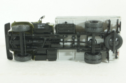 Газ-3309, зеленый/серый, Наши Грузовики 1:43 (конверсия)