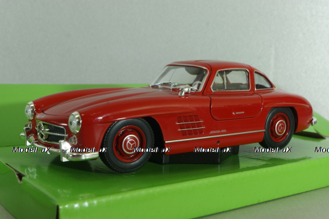 Mercedes 300SL (W198) 1954, red, 24064, Welly 1:24