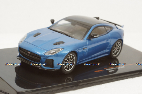 Jaguar F-Type SVR (2016) blue, MOC297, IXO 1:43