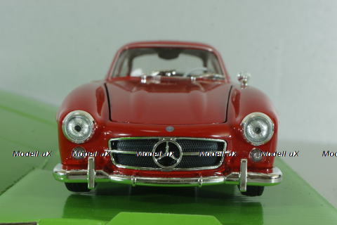 Mercedes 300SL (W198) 1954, red, 24064, Welly 1:24