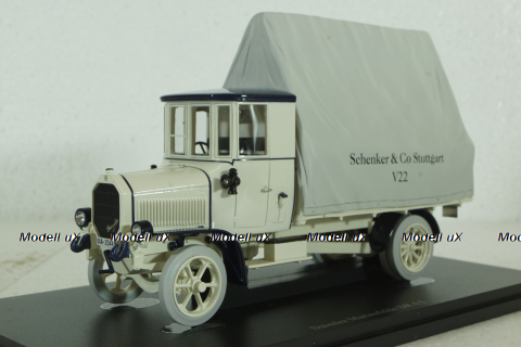Daimler Marienfelde" Schenker" with canvas, 11019-2, AutoCult 1:43