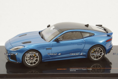 Jaguar F-Type SVR (2016) blue, MOC297, IXO 1:43