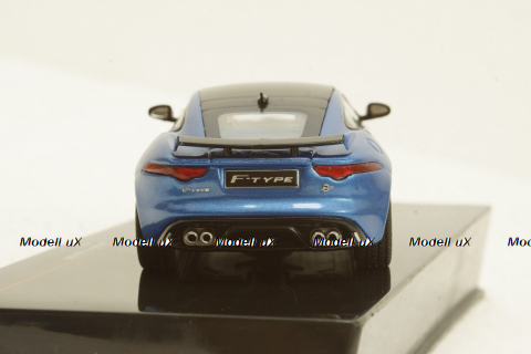 Jaguar F-Type SVR (2016) blue, MOC297, IXO 1:43