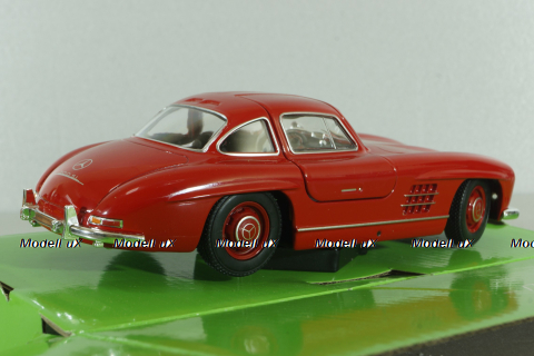 Mercedes 300SL (W198) 1954, red, 24064, Welly 1:24