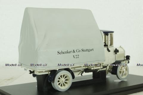 Daimler Marienfelde" Schenker" with canvas, 11019-2, AutoCult 1:43