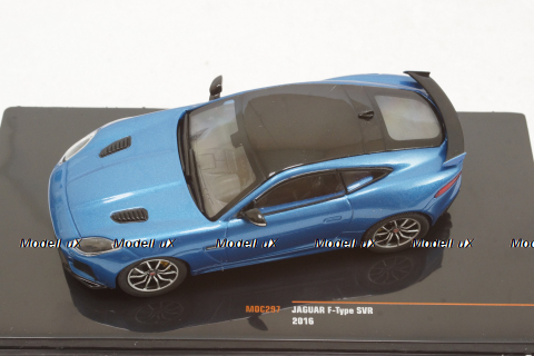 Jaguar F-Type SVR (2016) blue, MOC297, IXO 1:43