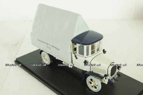 Daimler Marienfelde" Schenker" with canvas, 11019-2, AutoCult 1:43