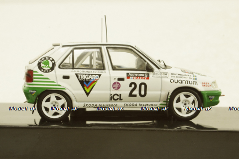 Skoda Felicia Kit Car, No.20, RAC Rally, S.Blomqvist/B.Melander, 1995, RAC363, IXO 1:43