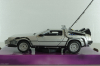 DeLorean DMC-12 from movie Back to the Future I 1983, WEL22443, Welly 1:24