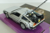 DeLorean DMC-12 from movie Back to the Future I 1983, WEL22443, Welly 1:24