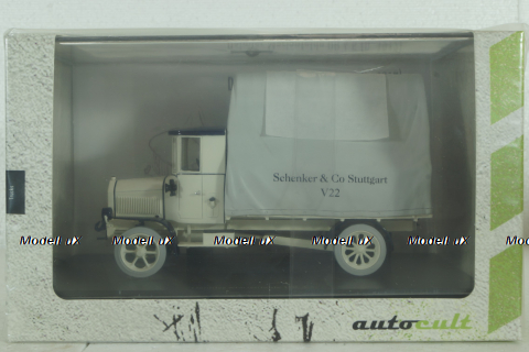 Daimler Marienfelde" Schenker" with canvas, 11019-2, AutoCult 1:43