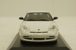 Porsche 911 (996) GT3 RS 2002, white/red rims, 403062028, Minichamps 1:43