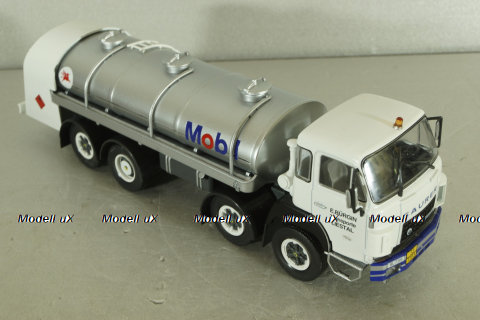 Saurer D330 fuel tanker 1977, white/silver, Camion D'epoca  №50, DeAgostini 1:43 