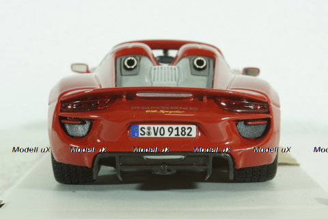 Porsche 918 Spyder 2010, red, BU21076R, Burago 1:24
