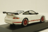 Porsche 911 (996) GT3 RS 2002, white/red rims, 403062028, Minichamps 1:43