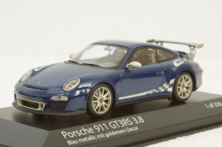Porsche 911 (997 II) GT3 RS 3.8 blue, 403069114,  Minichamps 1:43