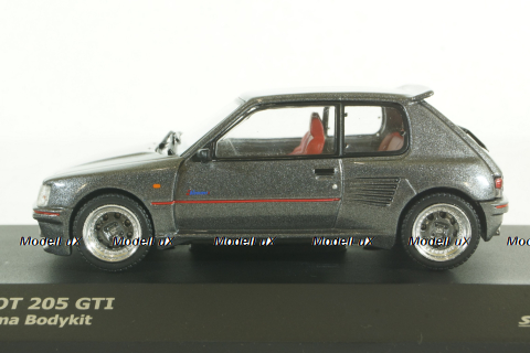 Peugeot  205 GTI Dimma Body Kit 1988, Grey, 4310804, Solido 1:43