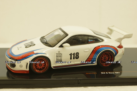 Porsche 911 (997),Old and New, No.118, MOC321,  IXO 1:43