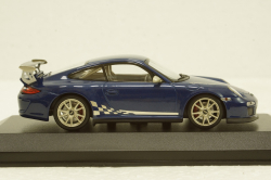 Porsche 911 (997 II) GT3 RS 3.8 blue, 403069114,  Minichamps 1:43
