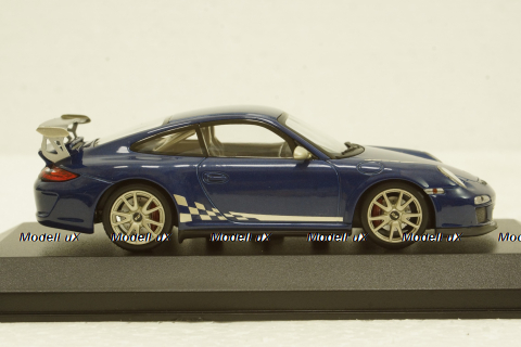 Porsche 911 (997 II) GT3 RS 3.8 blue, 403069114,  Minichamps 1:43