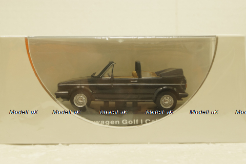 Volkwagen Golf I Cabrio (1979-1993), black, AM004VW, IXO 1:43