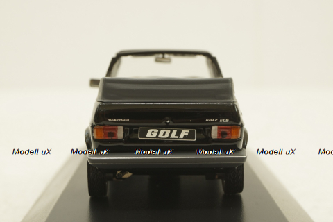 Volkwagen Golf I Cabrio (1979-1993), black, AM004VW, IXO 1:43