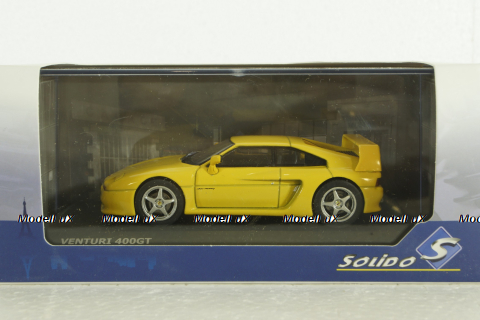 Venturi 400 GT, 1994, Yellow, 4313402, Solido 1:43