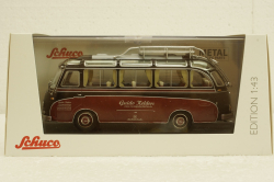 Setra S6 brown/red, 450284300, Schuco 1:43